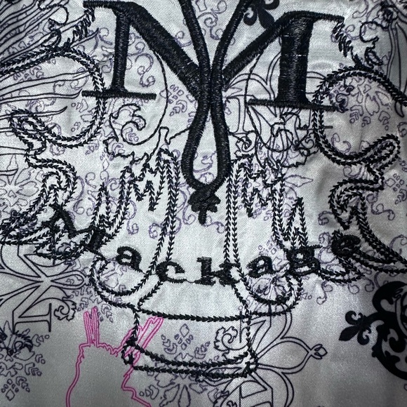 Mackage Ivory Leather Trench Coat - Picture 9 of 10